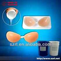 Silicone breast pad making