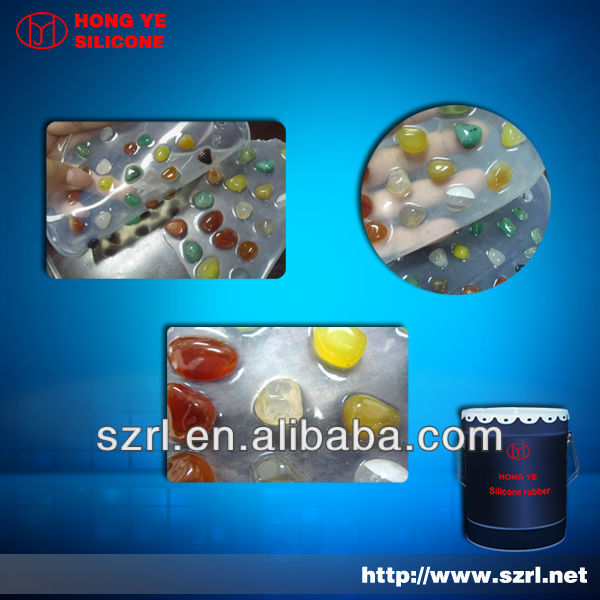 high transparent silicone for resin decrations injection mold making
