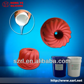 Candy mold making silicon rubber material