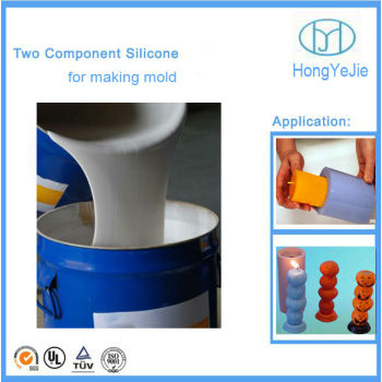 addition cure rtv silicone make candle mold