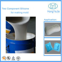 RTV silicone mold for soap making