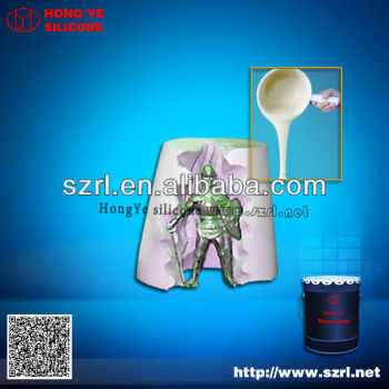 1:1 Additional cured liquid silicon rubber for mold making