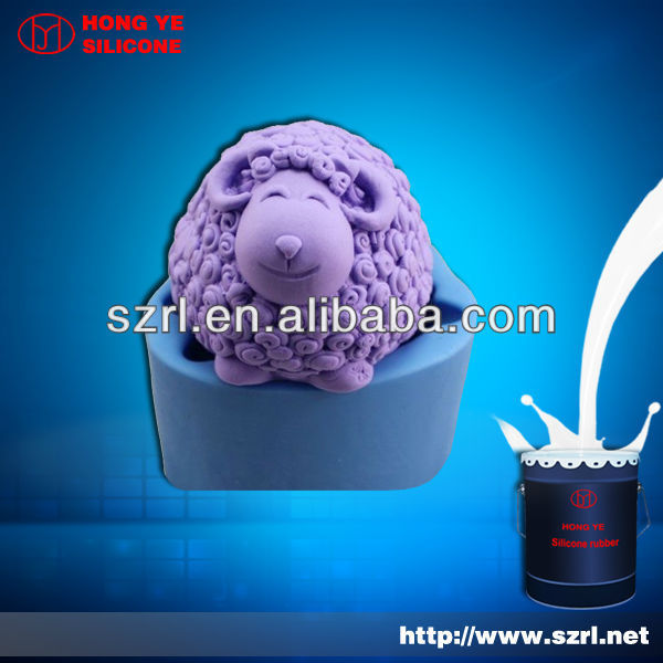 Addition cure silicone rubber for food mold making