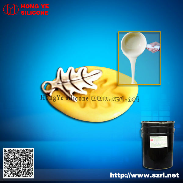Addition silicone for casting light metal