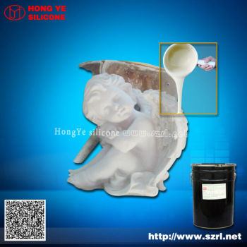 Addition cure silicone rubber for stone mold making