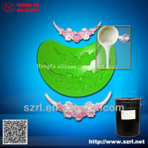 Platinum cure silicone rubber with non-exothermic