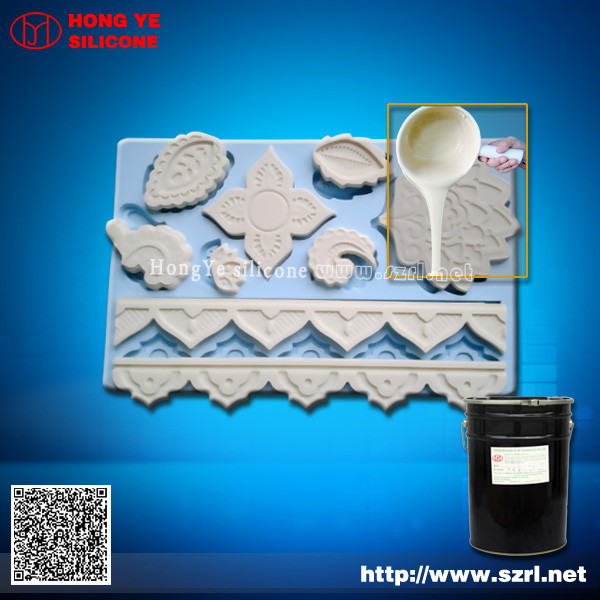 liquid silicone rubber for gypsum cornice mould making