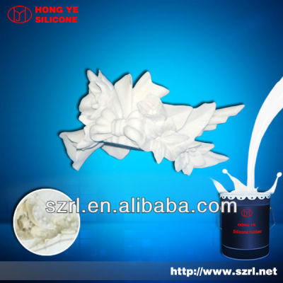 cheap rtv2 liquid silicone for plaster relief sculpture decorating plate