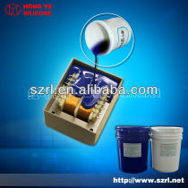 Electronic potting silicone rubber for power assembly