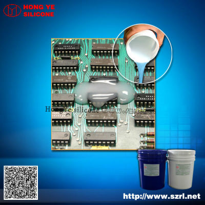 Potting compound silicone for electronic products