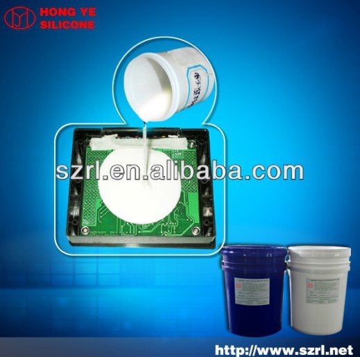 platinum cured electronic potting compound silicon rubber for LED sealing