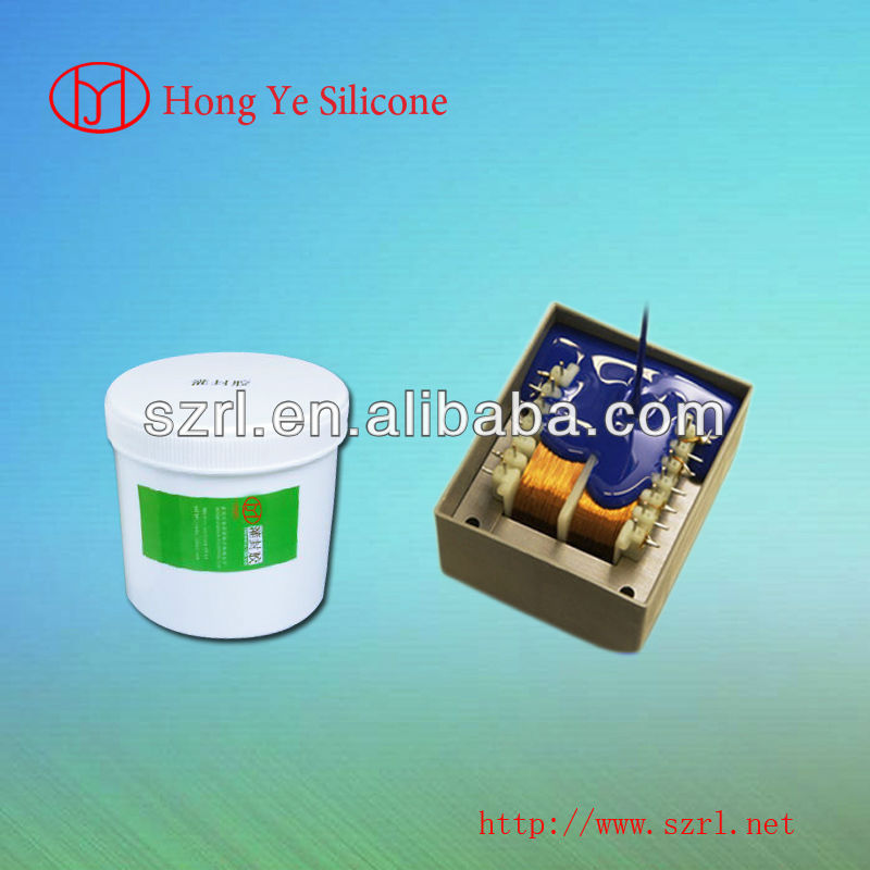 Circuit board potting silicone rubber