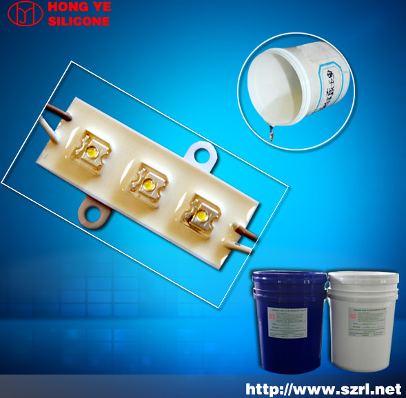 liquid electronic potting silicone rubber for LED module