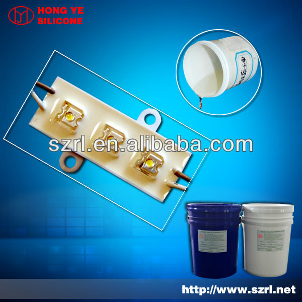 liquid electronic potting compound silicone rubber for LED screen