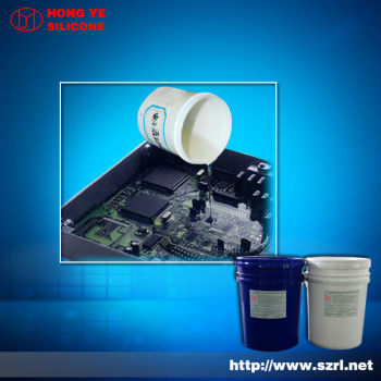 Electronic silicone rubber for bonding