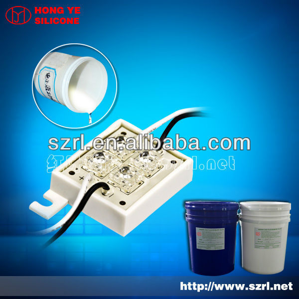 Electronic potting silicone rubber for sealing material manufacture