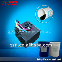 silicone rubber for encapsulating electrical parts