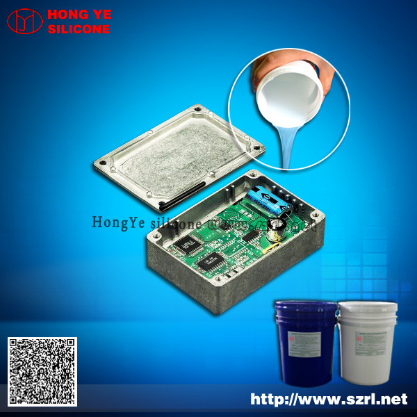 Potting sealing silicone for electronic components