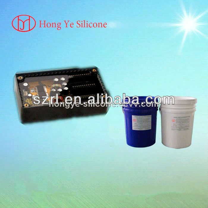 silicone rubber for insulation of assembled circuit boards