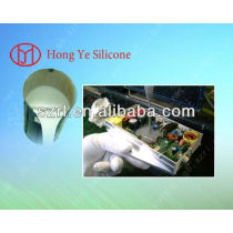 Electronic potting silicone rubber for moistureproof