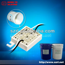 Electronic potting silicone rubber for filling LED