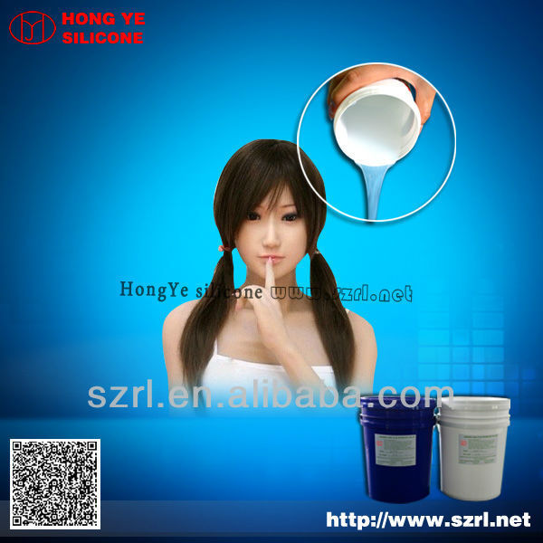 Addition cure silicone rubber for sex doll,life casting silicone