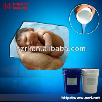 Skin Tone Life-casting silicone rubber OEM