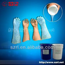 HONGYE platium silicone rubber for baby's hand/foot