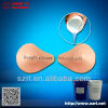 skin safe life casting silicone rubber for breast pad
