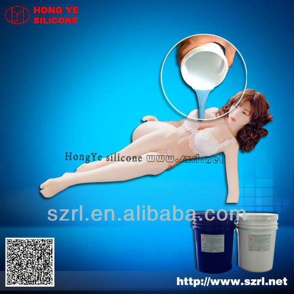 Liquid Lifecasting Silicone Rubber for Toys Molds Making