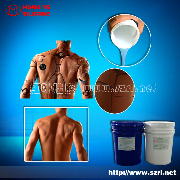 Life casting silicone rubber for adult dolls