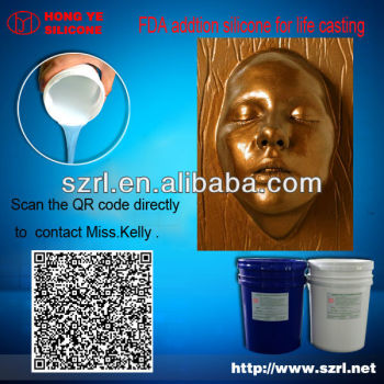 life casting silicone rubber for wax work museum