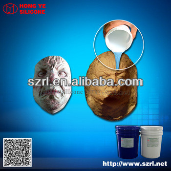 FDA silicone rubber for life casting to make mask
