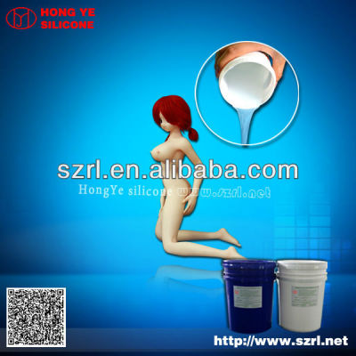 Skin Tone Silicone Rubber for sex Doll making