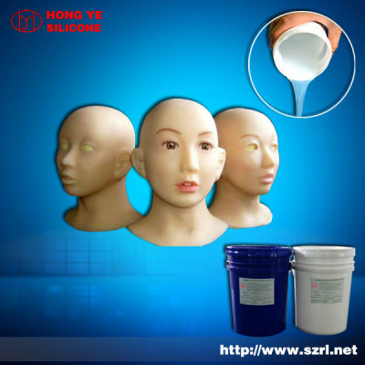 Skin Tone Soft Silicone Rubber for Adult doll