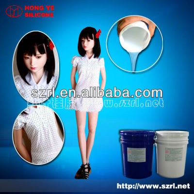 liquid silicon rubber for making doll for sex