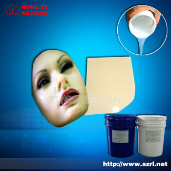 soft 1:1 lifecasting silicone rubber for face masks