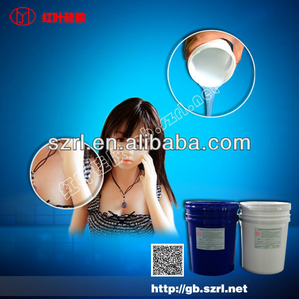 Life casting silicone rubber for Robert making