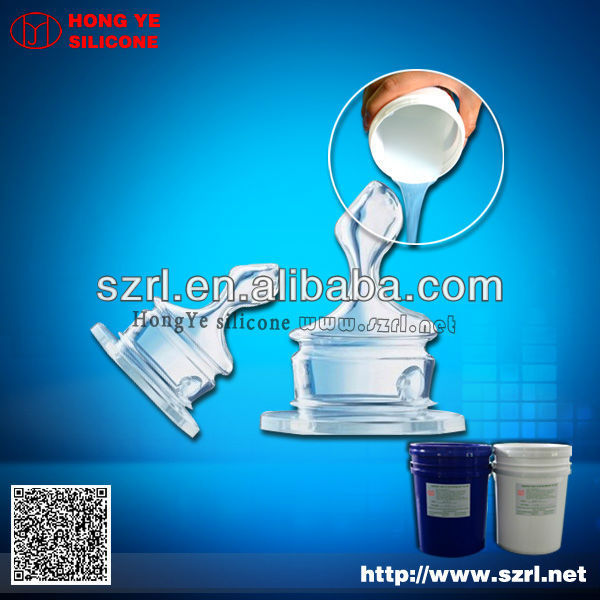 Injection silicone rubber for nipple making