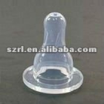 Injection moulding silicone rubber material for baby nipples