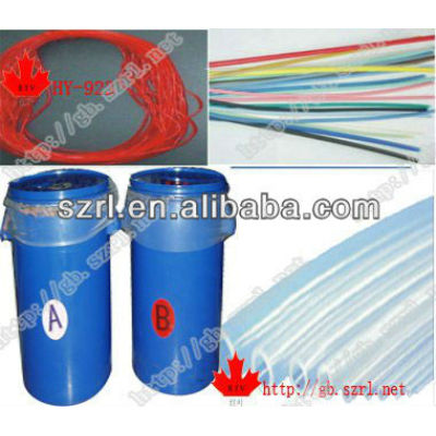 Injection moulding silicone material for silicon tubing