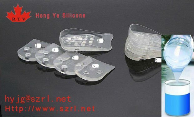 platinum silicon rubber for silicon gel Toe Spreaders