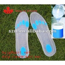 silicon insole made of platinum cured silicon
