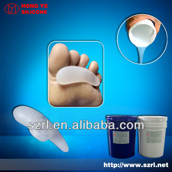 silicone gel for footcare insoles
