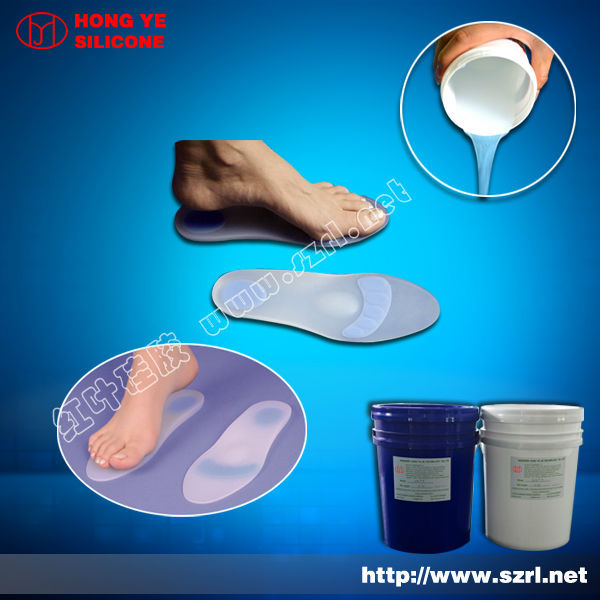 Shoe soles molding silicone rubber