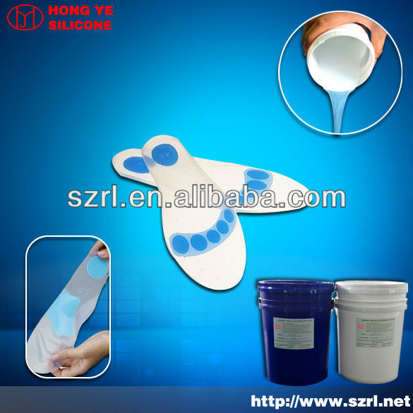 RTV addition liquid silicon rubber for foot care Insole mold making