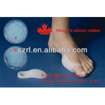 100% platinum cured silicone material for silicone insole items