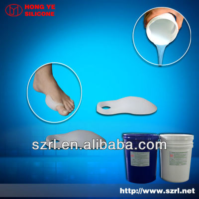rtv-2 liquid silicon for foot care pad