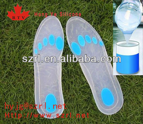 liquid silicone rubber for orthopedic products/insole/heel cup