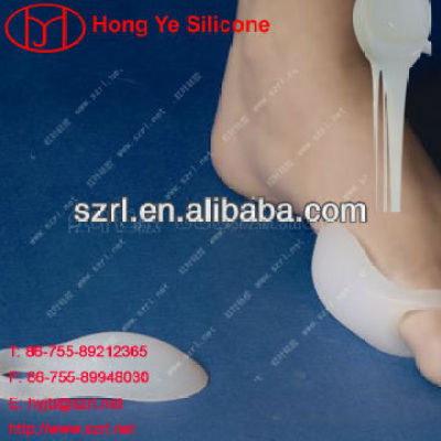 medical grade silicone for foot care products translucent color